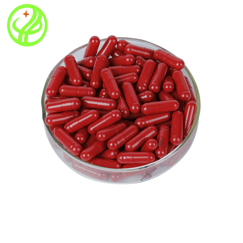 red HPMC capsule
