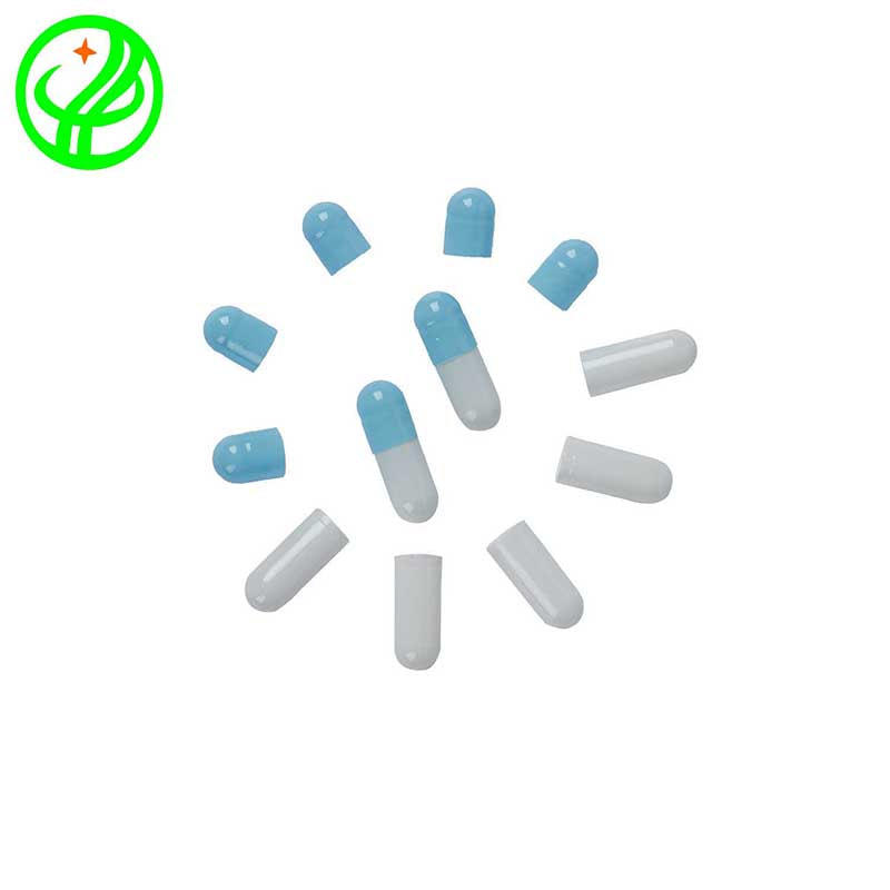 Blue White-4 Gelatin capsule