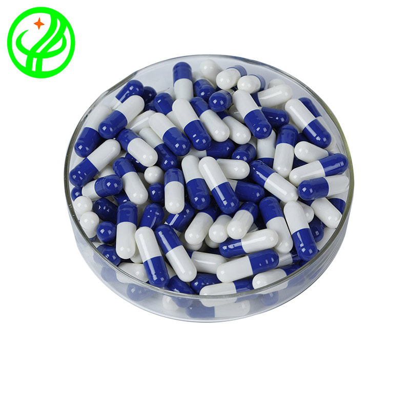 Blue white HALAL Capsule
