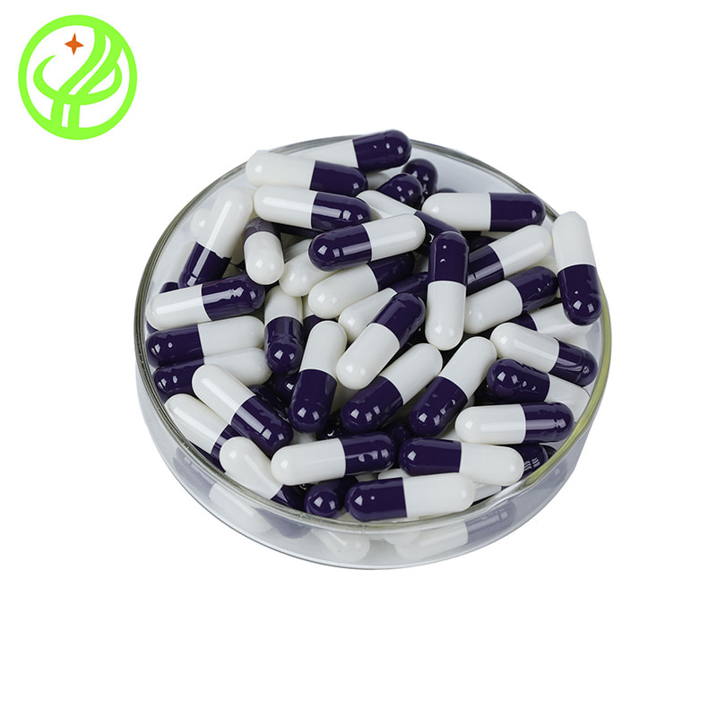 Dk blue White HALAL Capsule