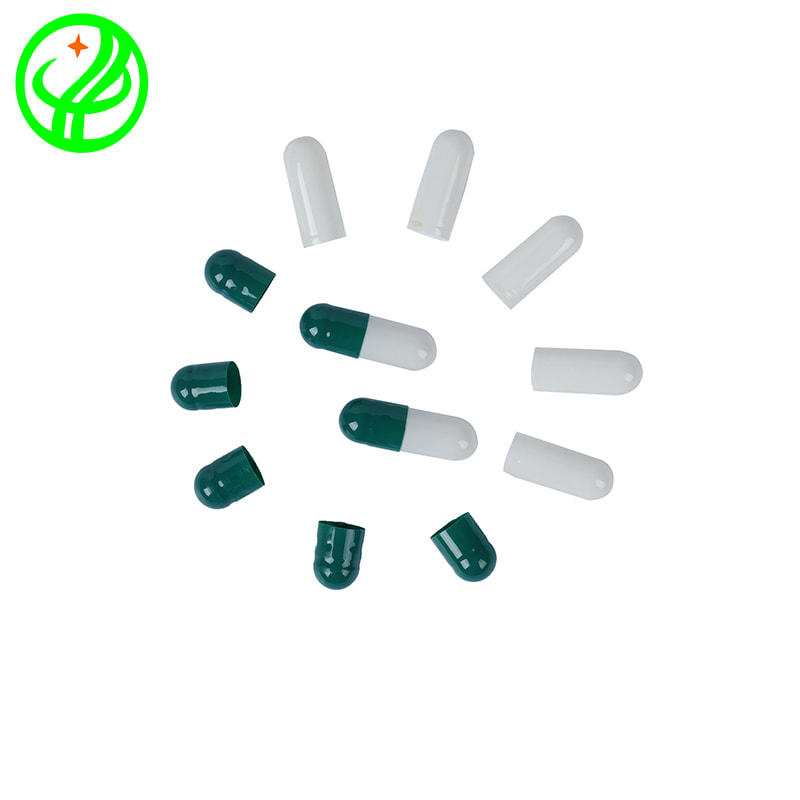 Green white -2 Gelatin capsule