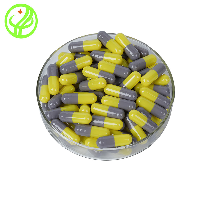 Grey Yellow HALAL Capsule