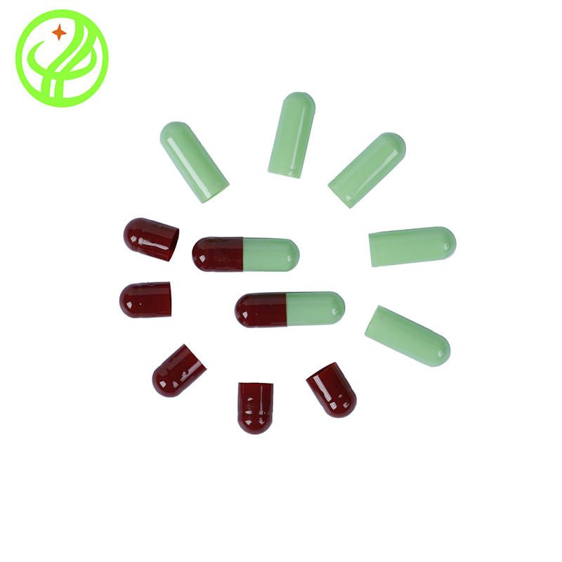 Red Green-3 Gelatin capsule