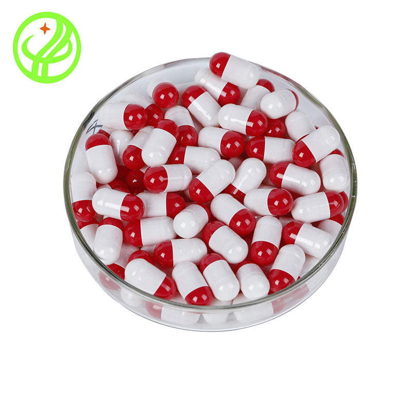 Red white HALAL Capsule